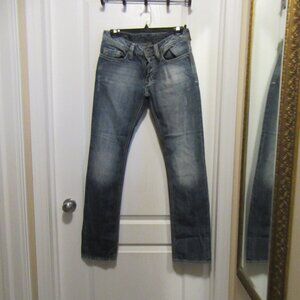 Men's Button Fly Buffalo Jeans Size 29 W  David Bitton
